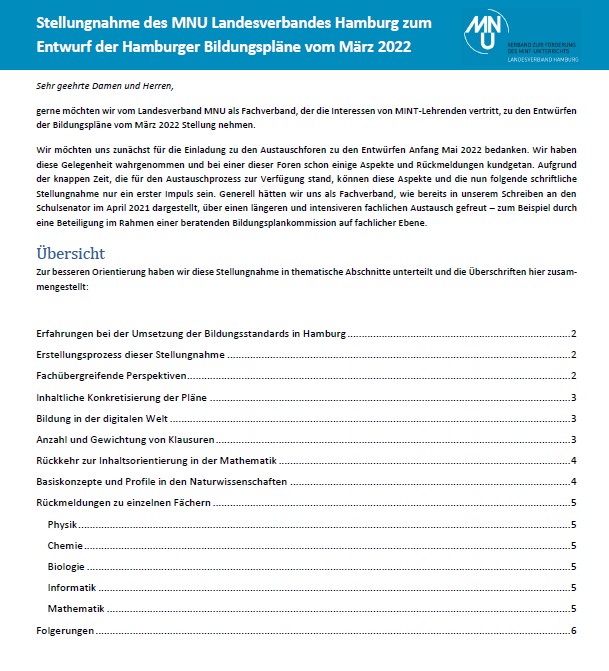 Stellungnahme BP Vorschau